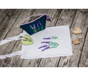 Stickdatei - Lavendel inkl. ITH Beutel & Herz